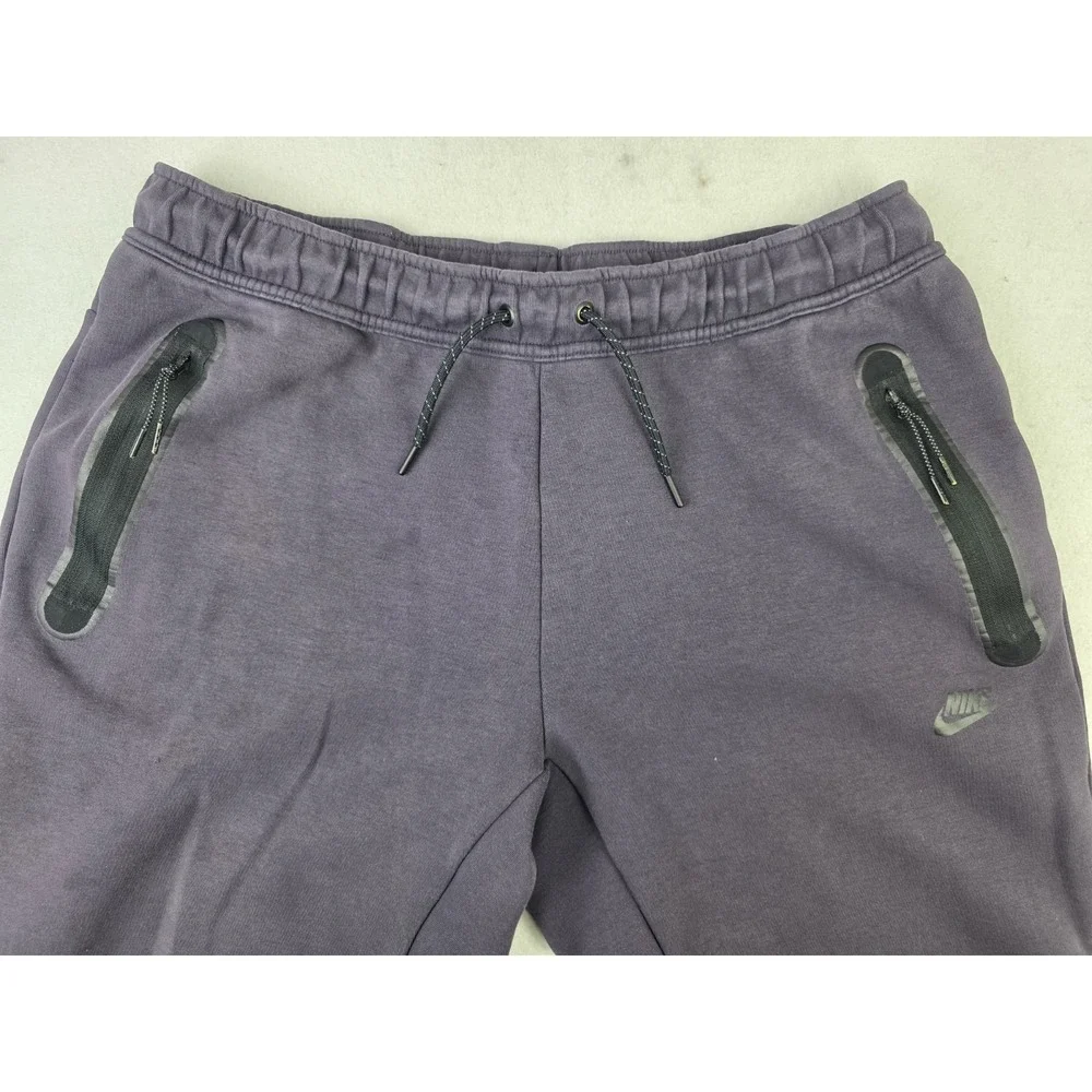 Nike Sportswear Men's Size‎ X-LARGE Tech Fleece Purple Pants Sweatpants *READ*
